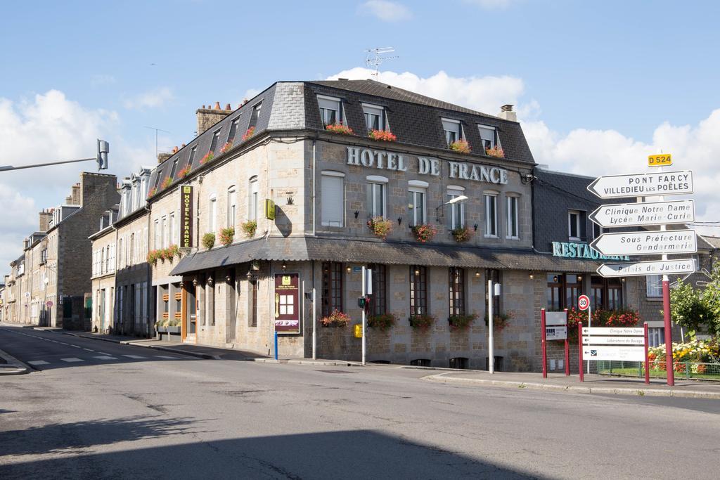 Hotel De France Vire Exteriör bild